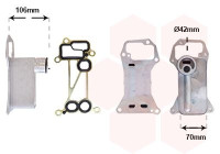 Oil cooler, engine oil *** IR PLUS *** 06013717 International Radiators
