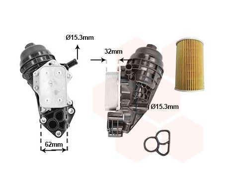 Oil cooler, engine oil *** IR PLUS *** 30013723 International Radiators, Image 2