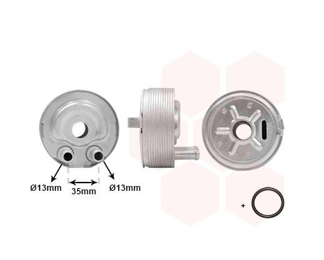 Oil Cooler, engine oil *** IR PLUS ***
