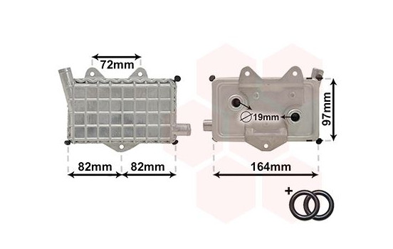 Oil Cooler, engine oil
