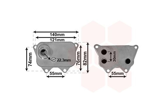Oil Cooler, engine oil