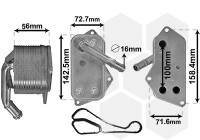 Oil Cooler, engine oil