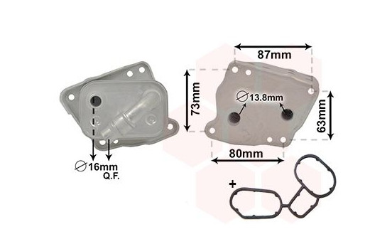 Oil Cooler, engine oil