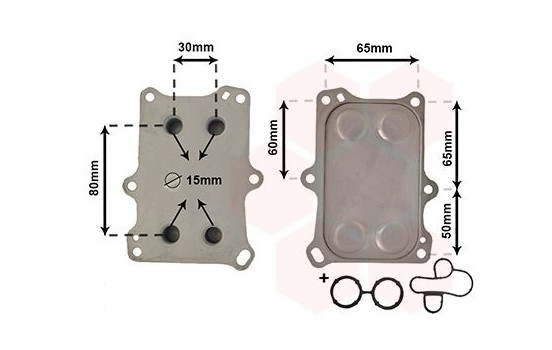 Oil Cooler, engine oil
