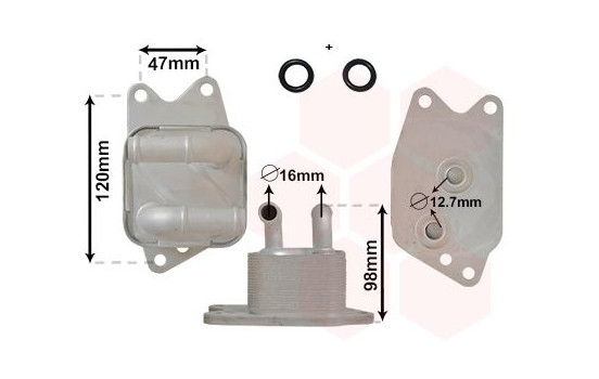 Oil Cooler, engine oil