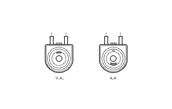 Oil Cooler, engine oil, Image 2