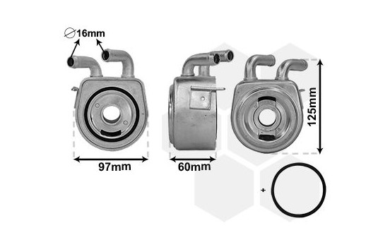 Oil Cooler, engine oil