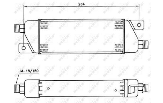 Oil Cooler, engine oil, Image 5