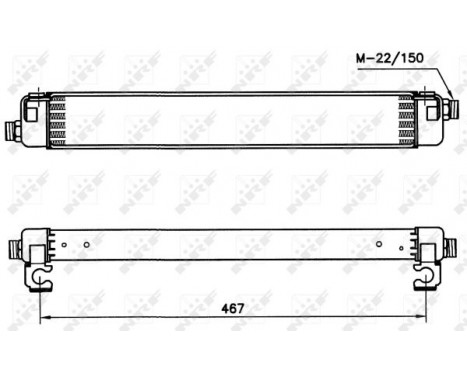 Oil Cooler, engine oil, Image 5
