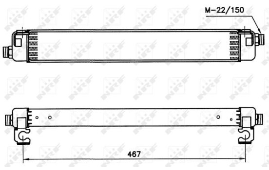 Oil Cooler, engine oil, Image 5