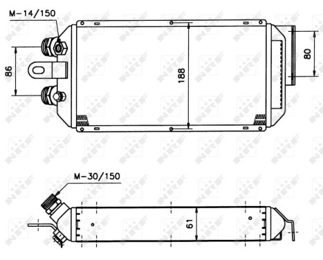 Oil Cooler, engine oil, Image 5