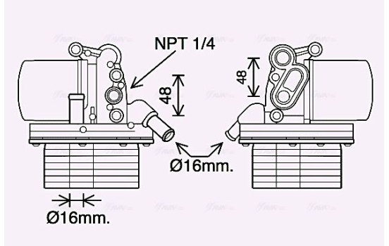 Oil Cooler, engine oil