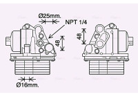 Oil Cooler, engine oil