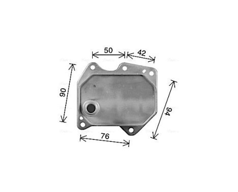 Oil Cooler, engine oil