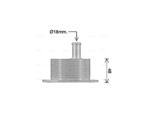 Oil Cooler, engine oil, Image 3