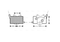 Oil Cooler, engine oil