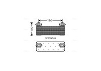 Oil Cooler, engine oil