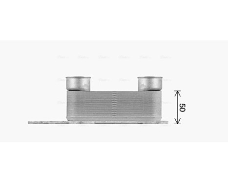 Oil Cooler, engine oil, Image 3