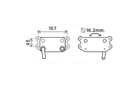 Oil Cooler, engine oil