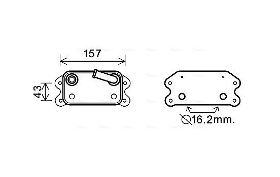 Oil Cooler, engine oil