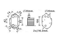 Oil Cooler, engine oil