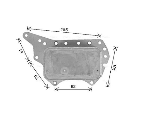 Oil Cooler, engine oil