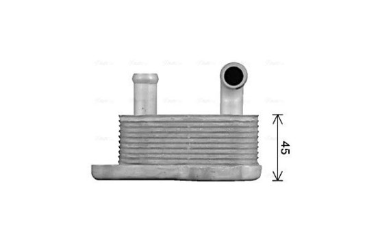 Oil Cooler, engine oil, Image 3