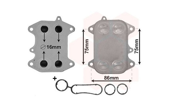 Oil Cooler, engine oil