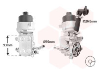 Oil cooler, engine oil