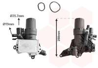 Oil cooler, engine oil