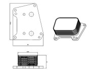 Oil Cooler, engine oil
