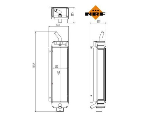 Oil cooler, engine oil, Image 5