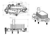 Oil Cooler, engine oil