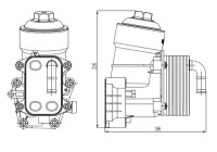 Oil Cooler, engine oil