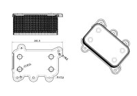 Oil Cooler, engine oil