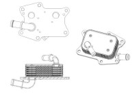 Oil Cooler, engine oil