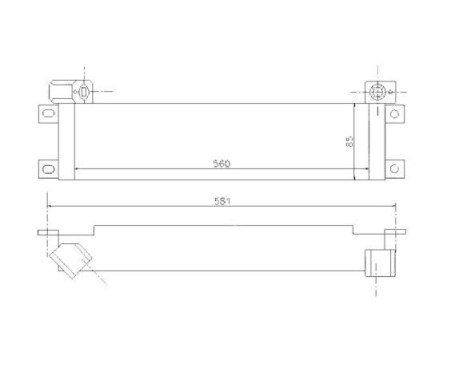 Oil cooler, engine oil, Image 5