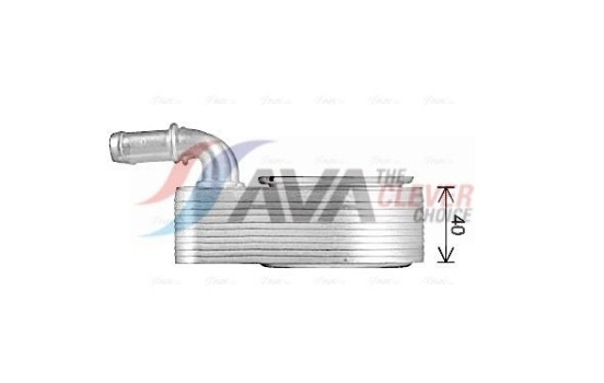 Oil Cooler, engine oil, Image 2