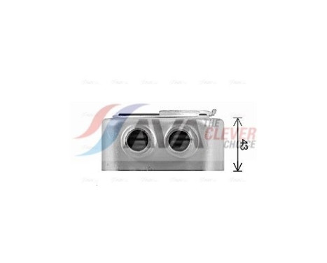 Oil Cooler, engine oil, Image 2