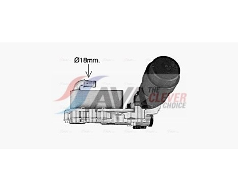 Oil Cooler, engine oil, Image 2