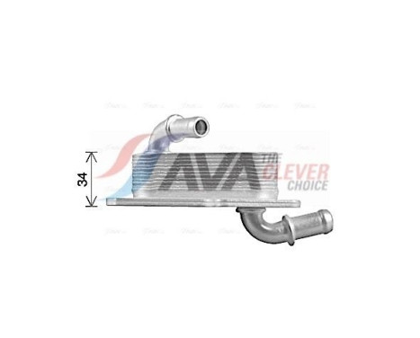 Oil Cooler, engine oil, Image 2