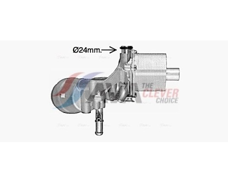 Oil Cooler, engine oil, Image 2