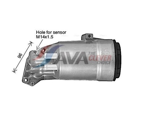 Oil Cooler, engine oil, Image 2