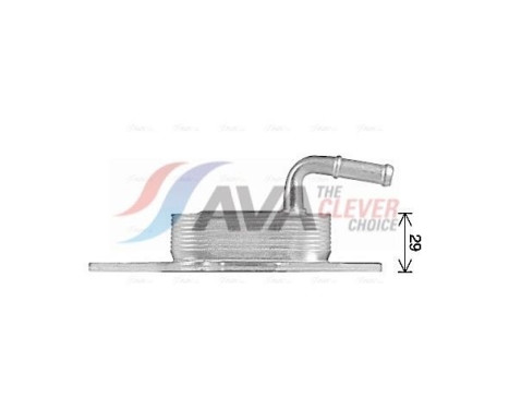 Oil Cooler, engine oil, Image 2