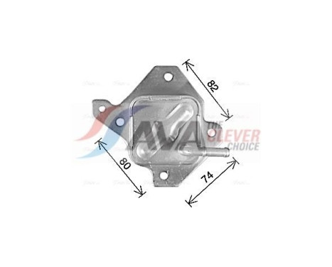 Oil Cooler, engine oil, Image 3