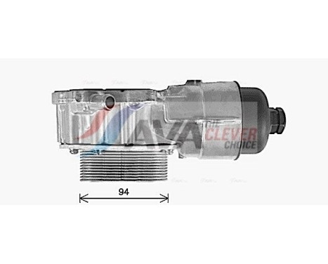 Oil Cooler, engine oil, Image 2