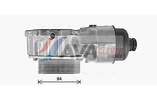 Oil Cooler, engine oil, Image 2