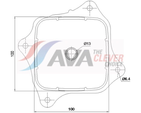 Oil cooler, engine oil
