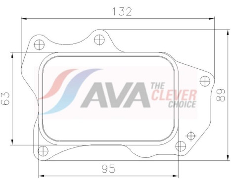 Oil cooler, engine oil