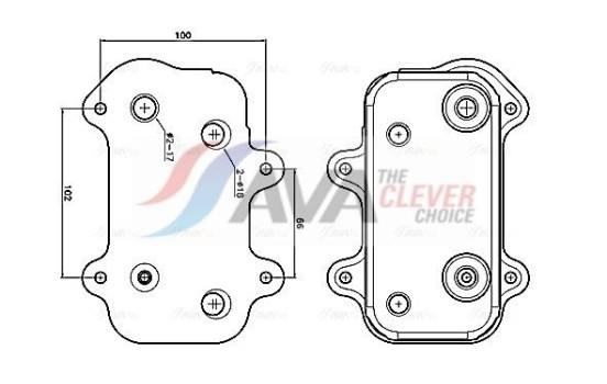 Oil cooler, engine oil